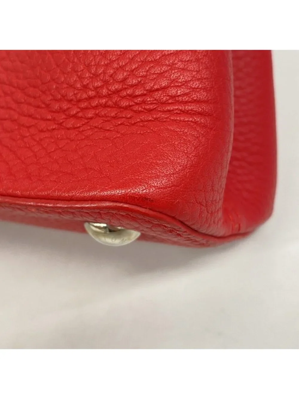 Louis Vuitton Handbag Taurillon Capucines PM Ruby 2-Way